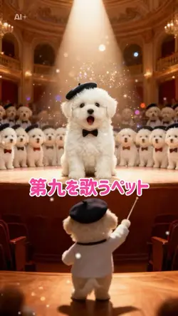 ペットと第九を歌おう✨年末恒例🎵