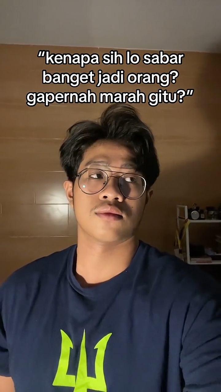 kenapa sabar banget?