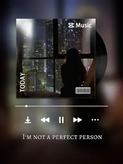 I'm not perfect