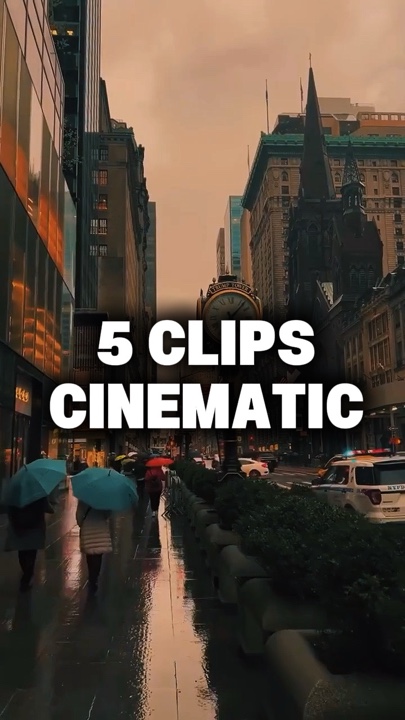 City vlog trend 