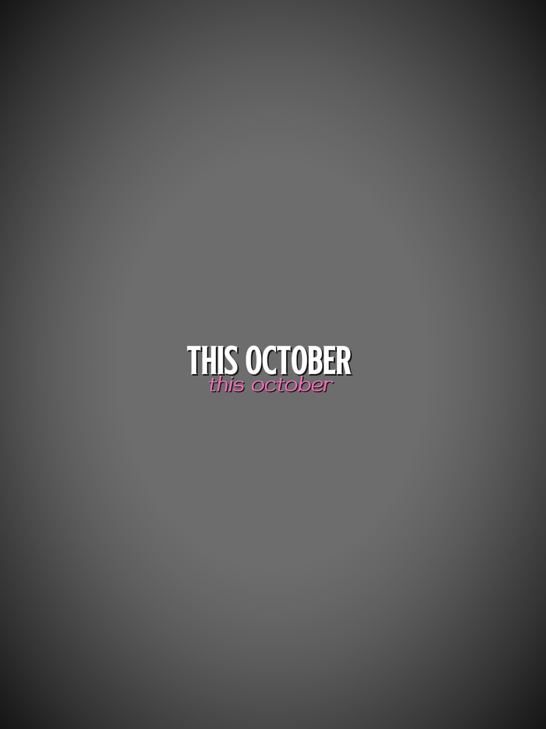 zuletzt / diesoktober