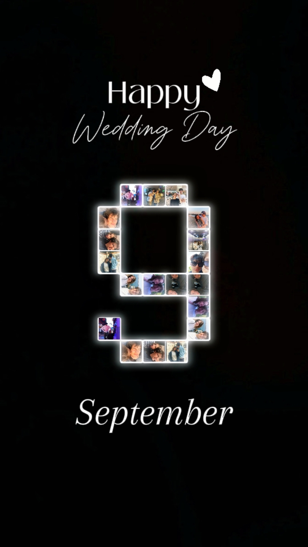 Wedding Day 9 Sept