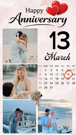 Anniversary 13 March