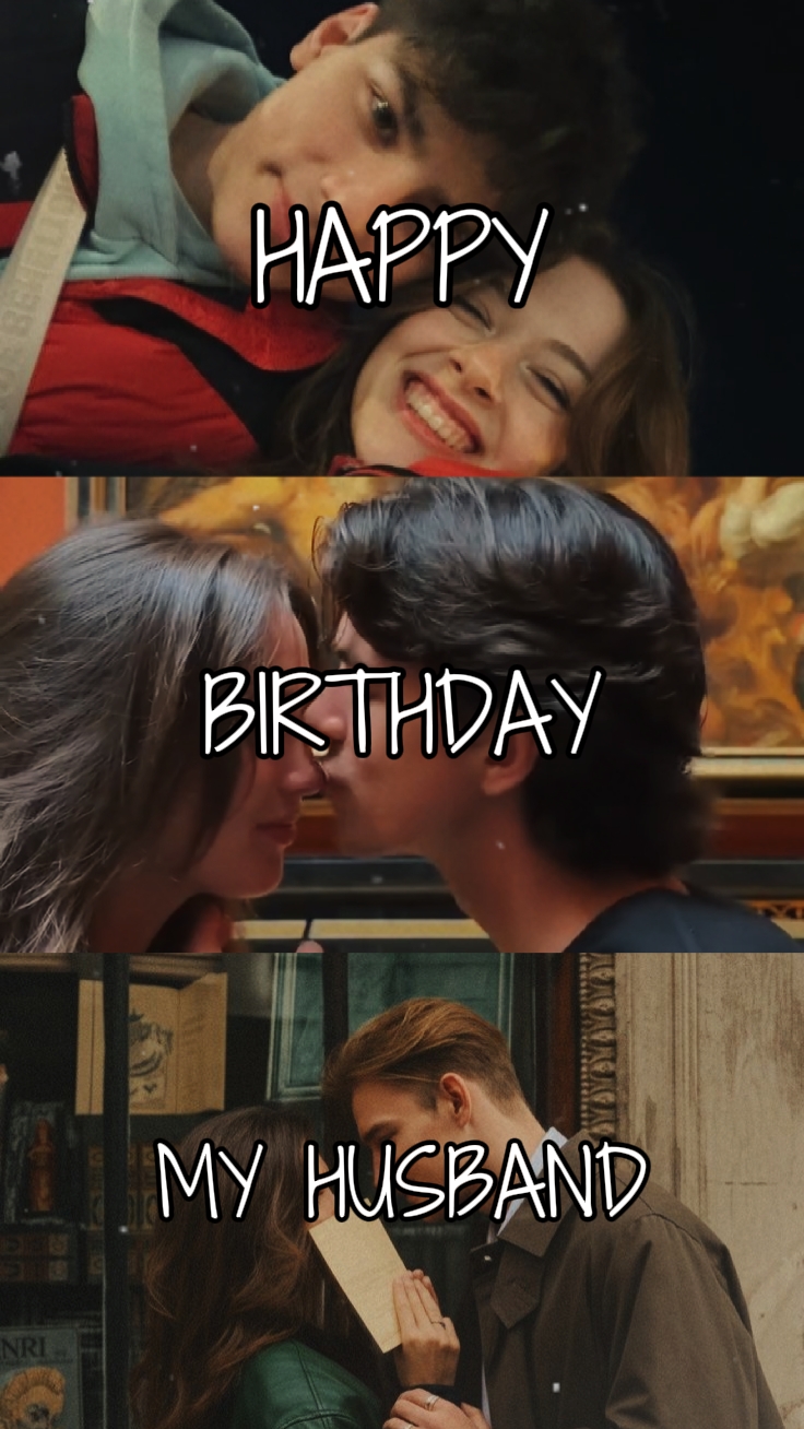 Aniversário marido 