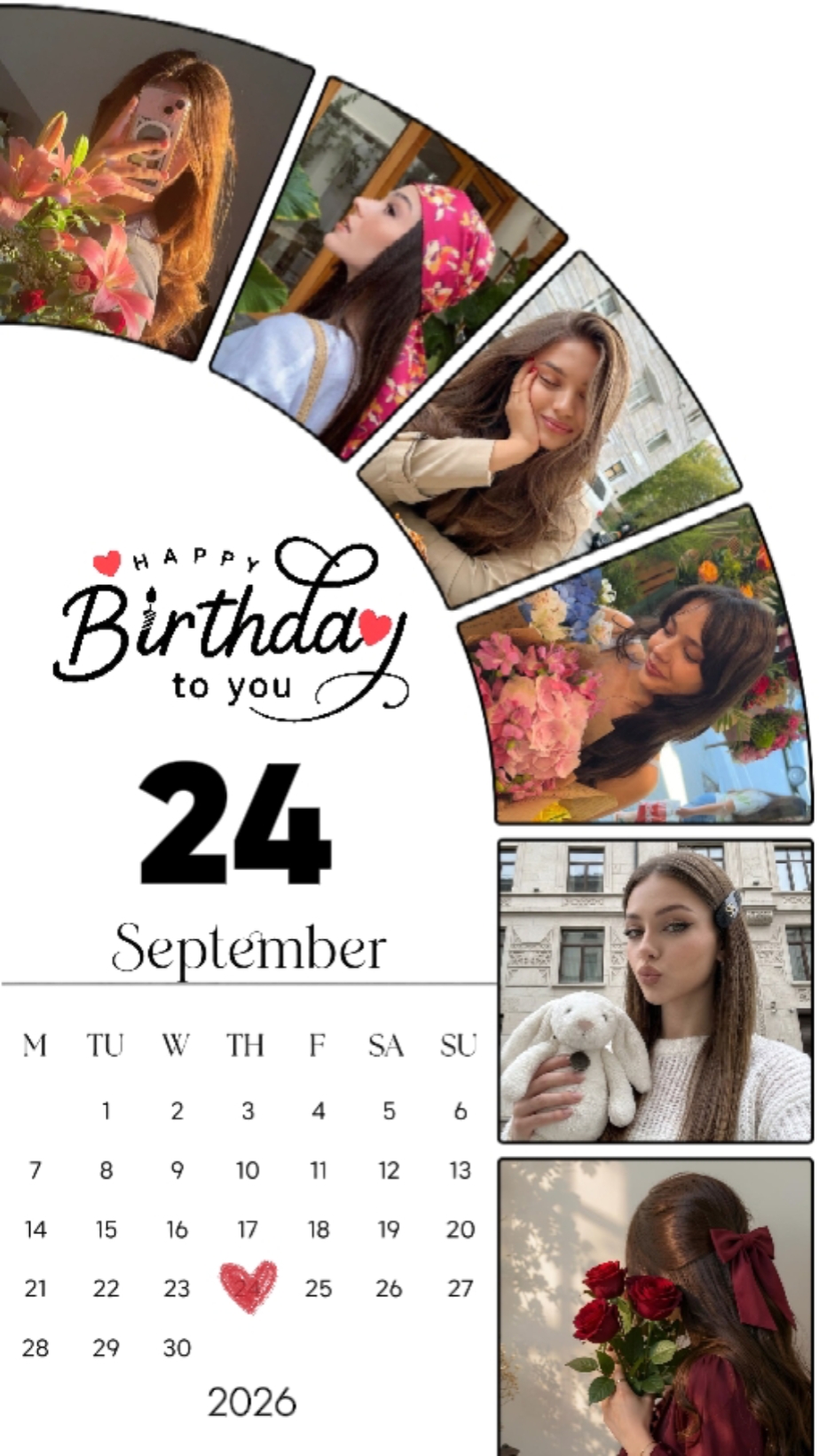CUMPLEAÑOS 24 DE SEPTIEMBRE