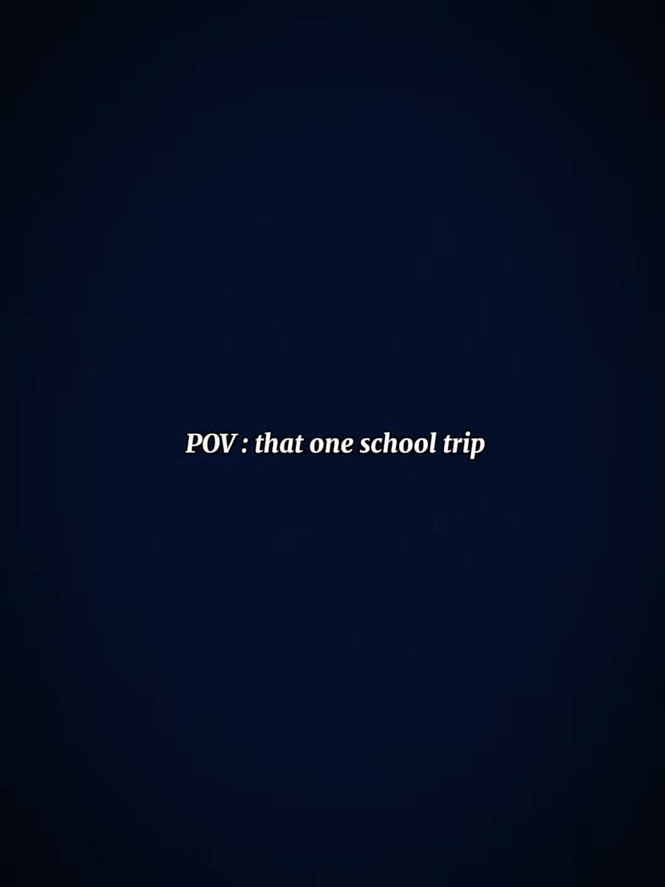 One school trip