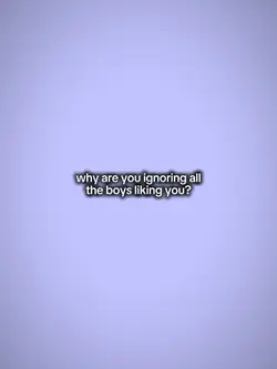 ignoring all boys
