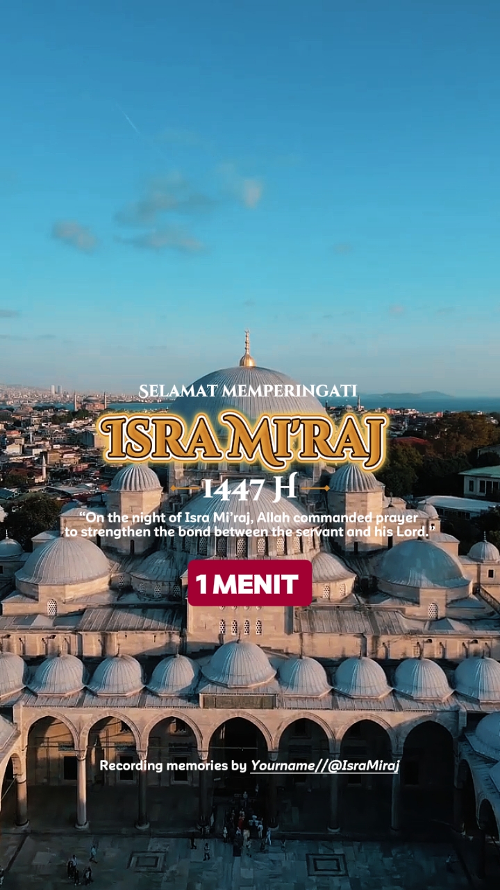 ISRA MI'RAJ 2026