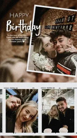 Happy birthday, babe