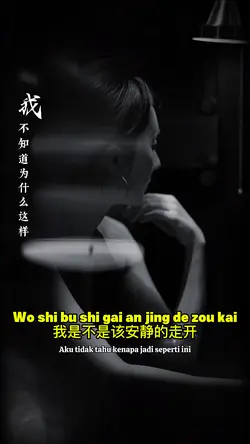 我是不是该安静的走开