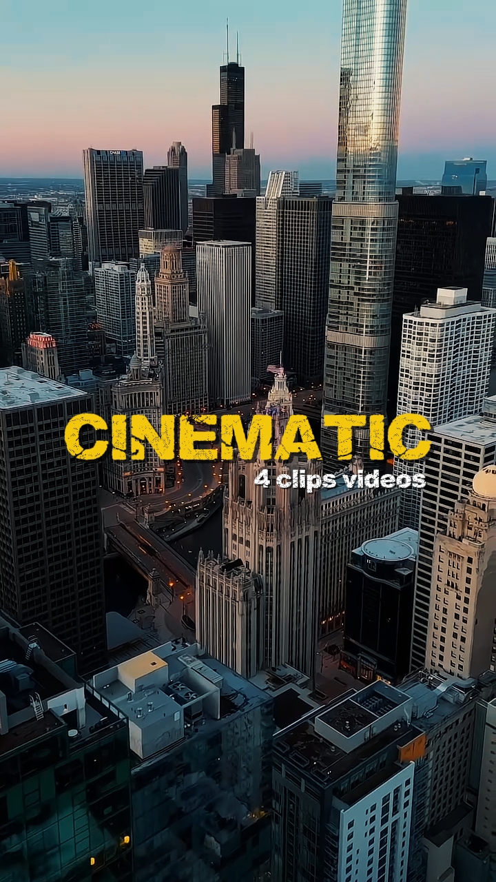 Cinematic 4 videos 