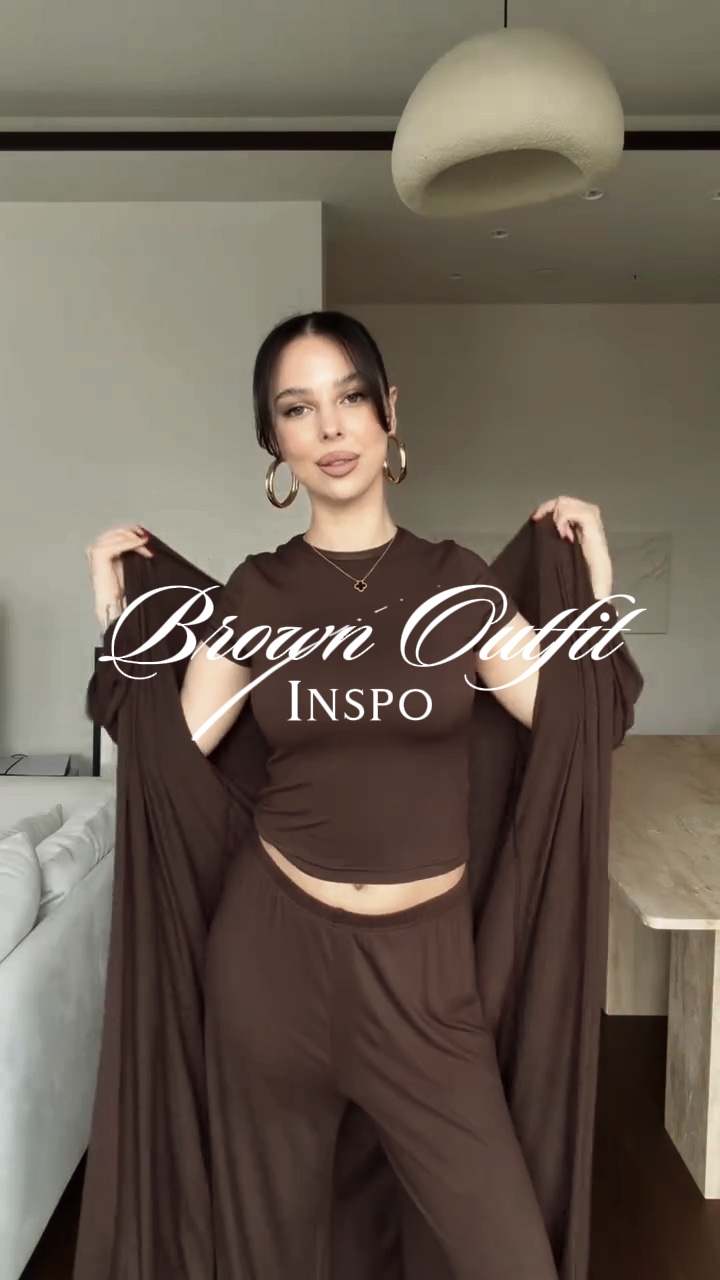 brown fit check