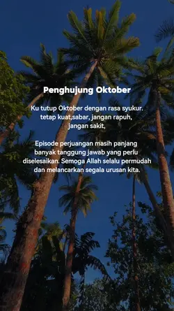 penghujung oktober