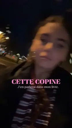 cette copine.