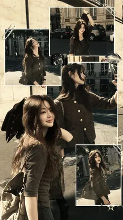 Dark frame aesthetic