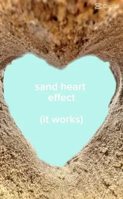 sand heart
