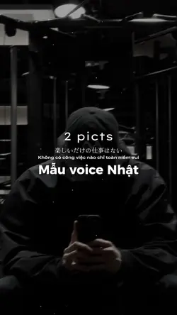 Mẫu voice Nhật