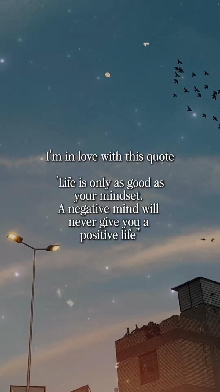 Uma vida positiva 