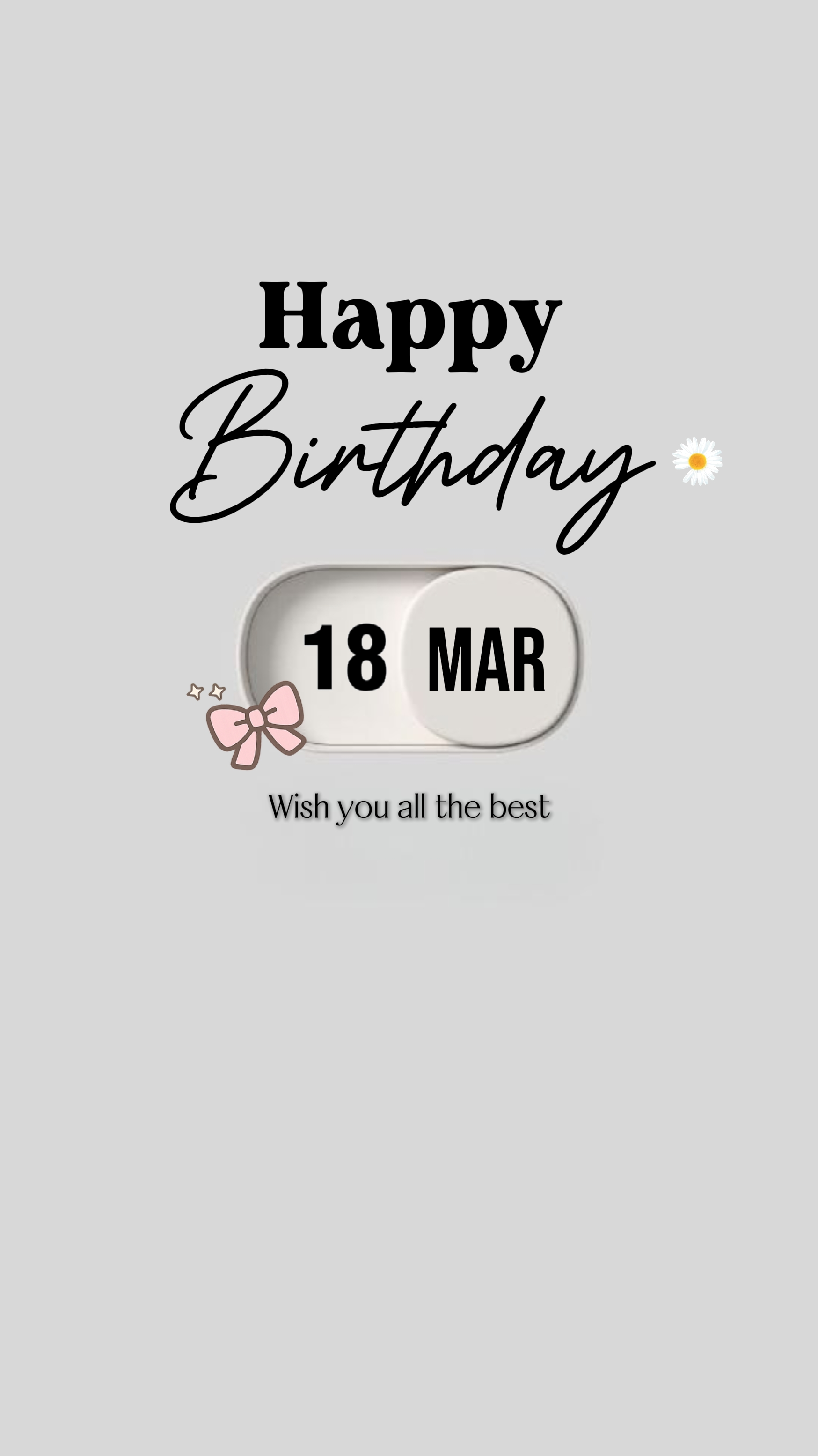 Cumpleaños 18 de marzo