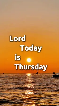 Thursday Prayer