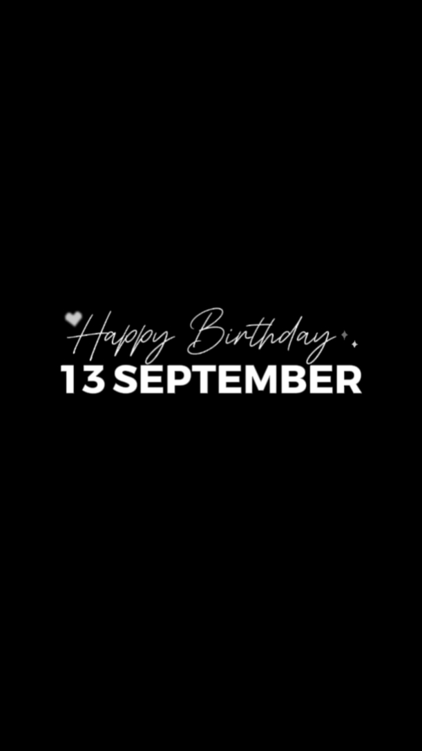 13 DE SETEMBRO ANIVERSÁRIO