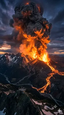 火山爆發