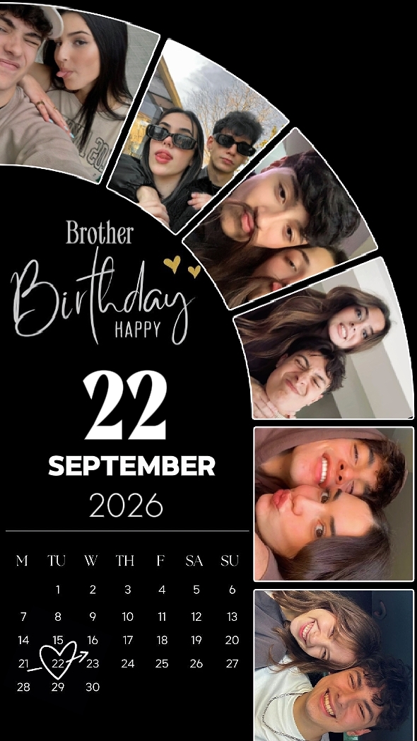 HBD Brother 22 Septe