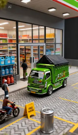 miniature truck