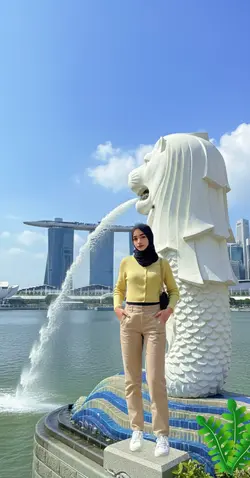 foto di patung Singa