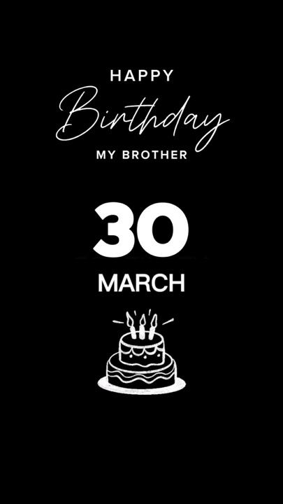 HBD 30 MARET 2026