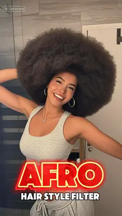 Afro Hair Trend AI