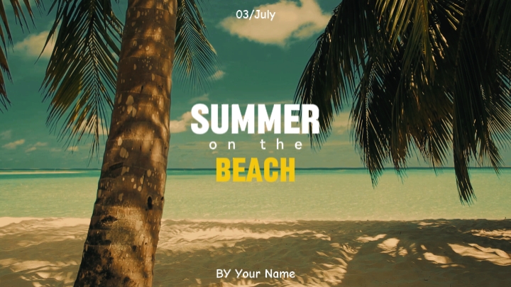 Verão na praia