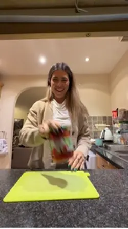 ASMR meal prep