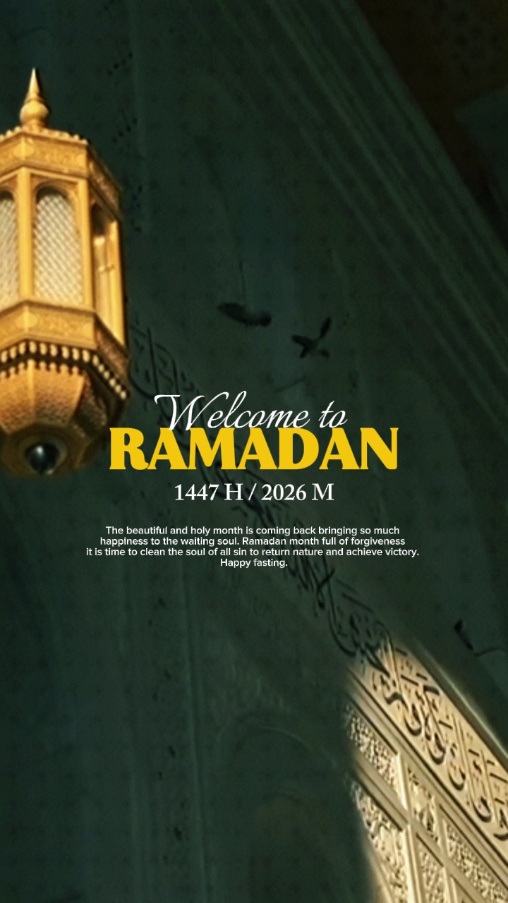 Selamat datang ramadhan 