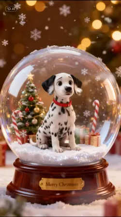 Pet Snow Globe 