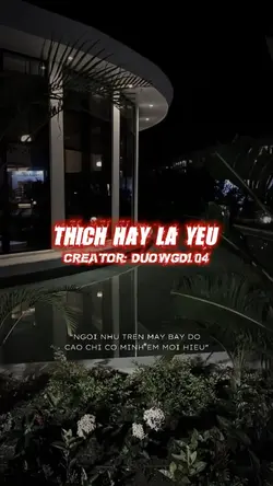 Em thích hay là yêu