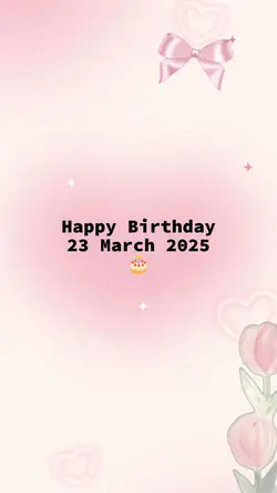 hbd 23 March 2025