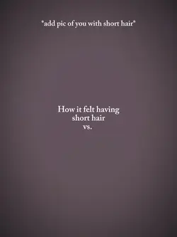 having short hair