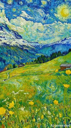 Đổi ->tranh VanGogh