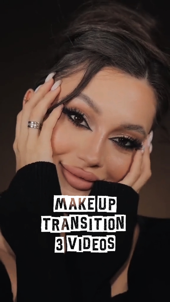 Transición de maquillaje