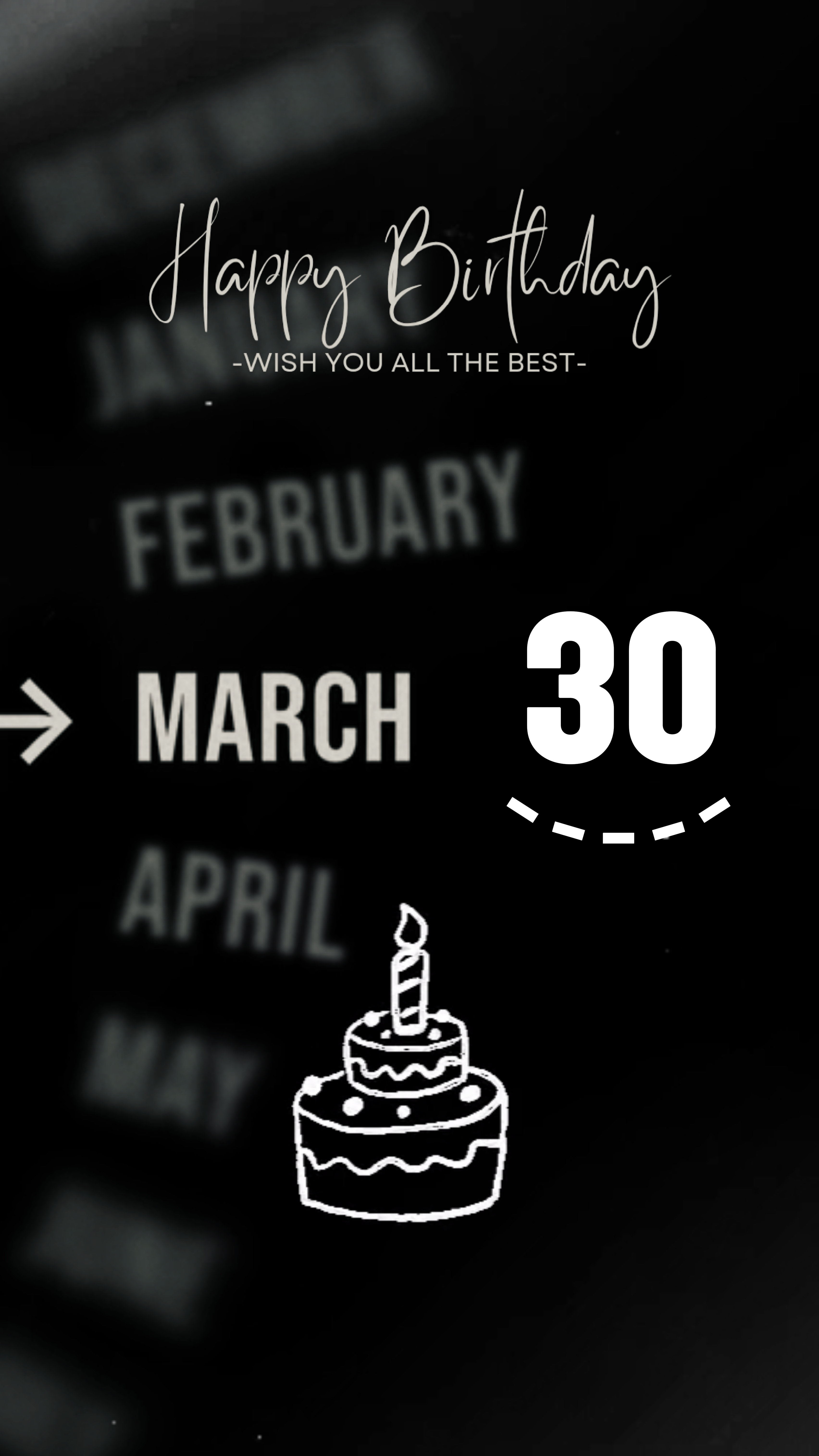 30 MARCH BIRTHDAY
