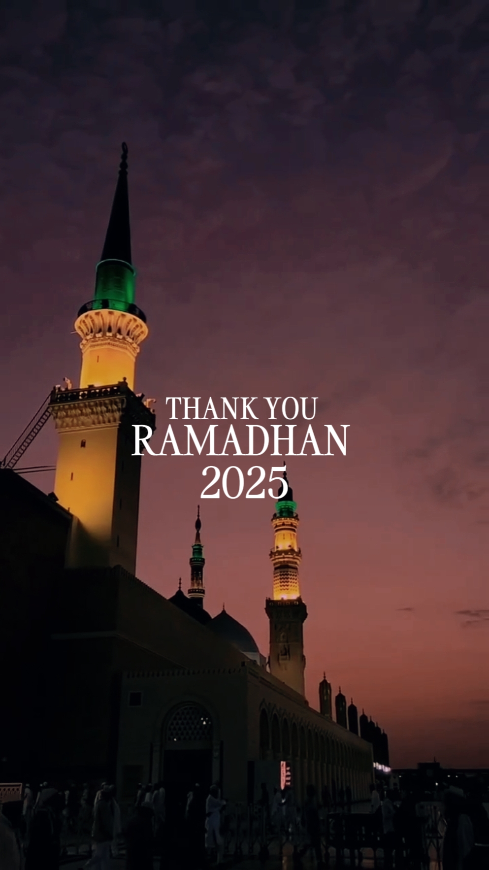 teşekkür ederim ramazan 