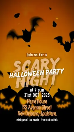 halloween invitation