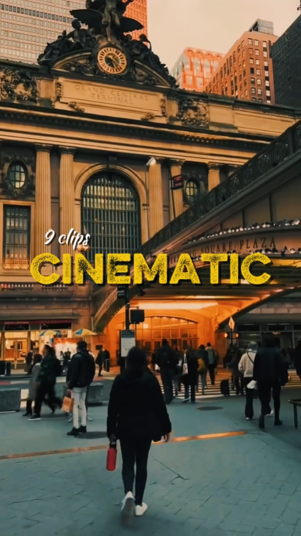 9 CLIPS CINEMÁTICOS