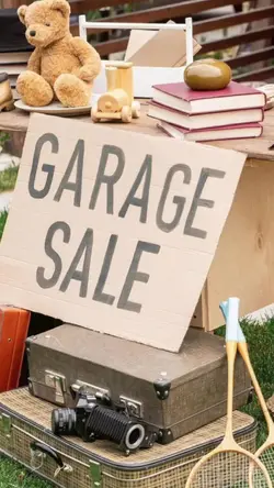 garage sale