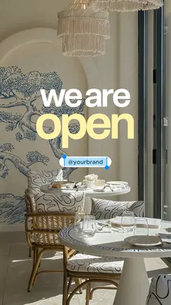 We are open Story