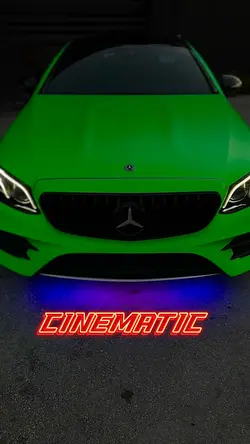 CINEMATIC CAR 