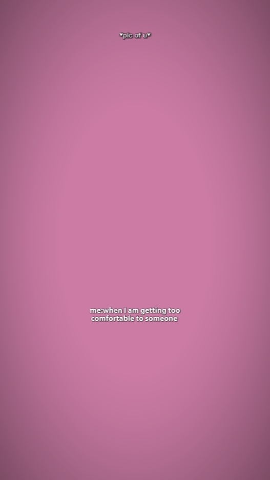 nyaman dengan seseorang