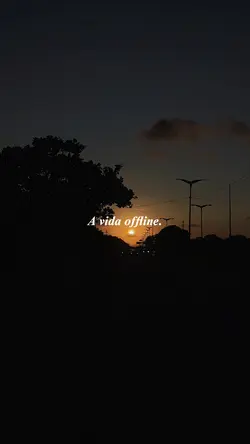 A vida offline