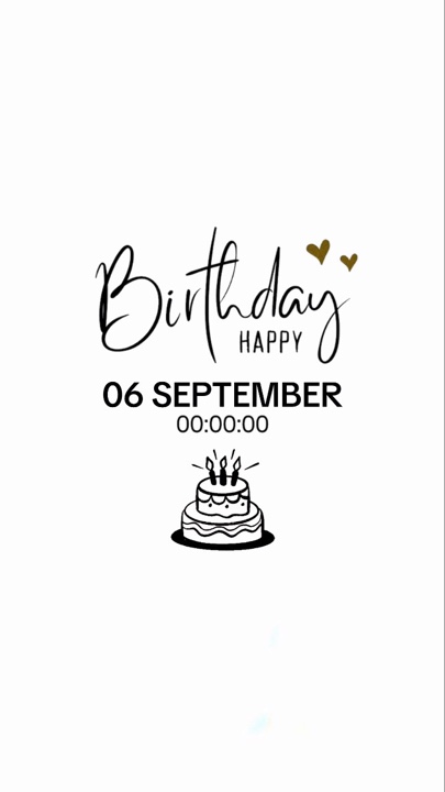 HBD IRMÃ 6 DE SETEMBRO